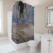 Quebec Canada 1930's Art Photography Street scene Douchegordijn (In situ)