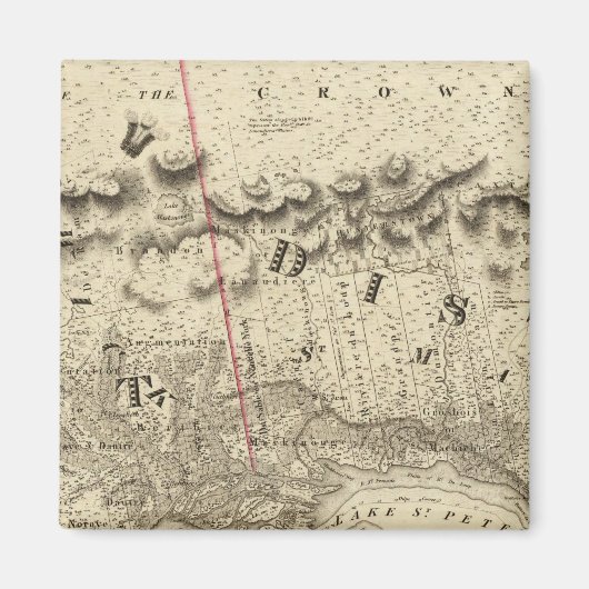 Quebec, Canada 4 Magneet (Voorkant)