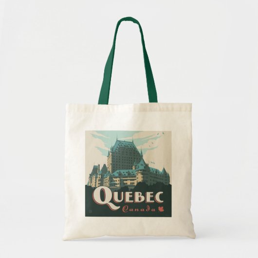 Quebec Canada Château Frontenac | Tote Bag (Voorkant)