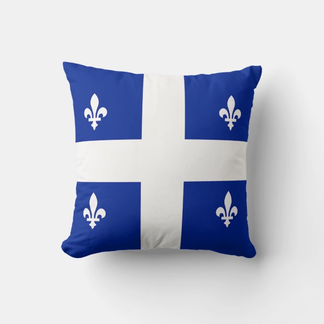 Québec, Canada Drapeau américain MoJo Coussin (Recto)