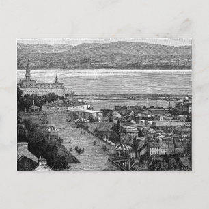 Quebec, Canada, Dufferin Terrace, circa 1875 Briefkaart