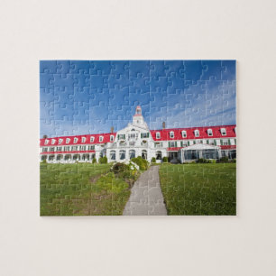 Quebec, Canada. Historisch Hotel Tadoussac, Legpuzzel