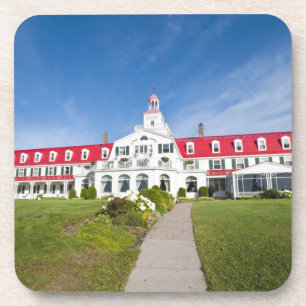 Quebec, Canada. Historisch Hotel Tadoussac, Onderzetter
