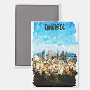Quebec Canada stadsgezicht Magneet