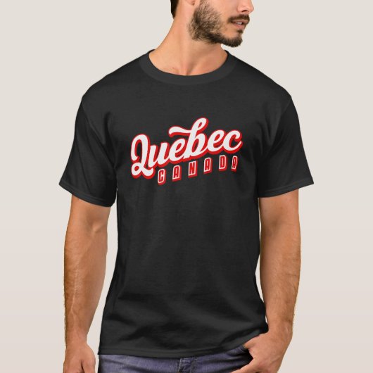 Quebec Canada T-shirt (Voorkant)