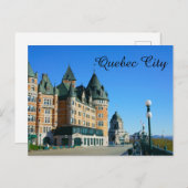 QUEBEC CITY BRIEFKAART (Voorkant / Achterkant)