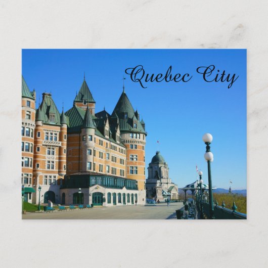 QUEBEC CITY BRIEFKAART (Voorkant)
