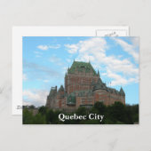 Quebec City Briefkaart (Voorkant / Achterkant)