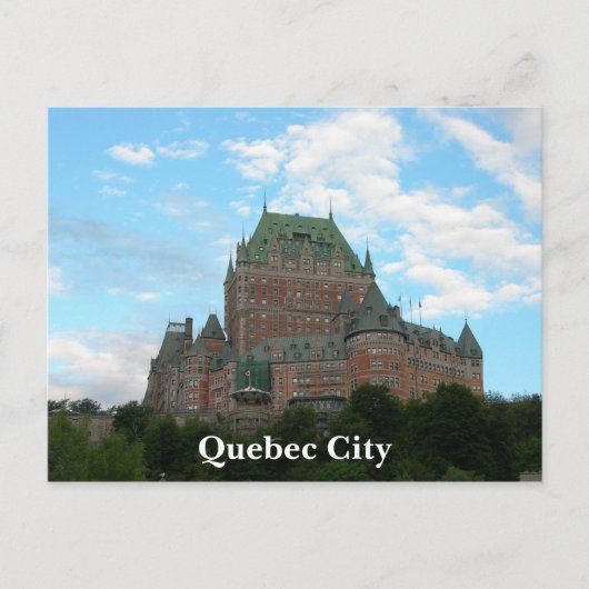 Quebec City Briefkaart (Voorkant)