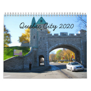 Quebec City Canada 2020 Travel Photo Calendar Kalender