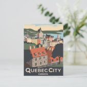 Quebec City Canada Briefkaart (Staand voorkant)