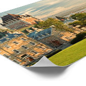 Quebec City Canada gestileerd Poster (Hoek)