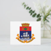 Quebec City Coat of Arms Briefkaart (Staand voorkant)