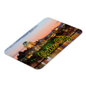 Quebec City-nacht Magneet (Linkerzijde)