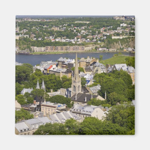 Quebec City, Quebec, Canada. Uitkijkend op de Magneet