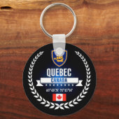 Quebec City Sleutelhanger (Voorkant)