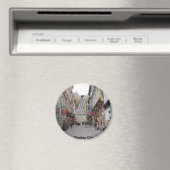 Quebec City Street Magneet (Insitu (Vaatwasser))