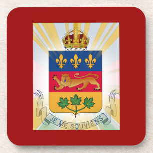Quebec Coat of Arms Onderzetter