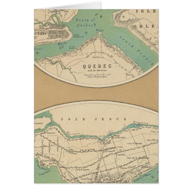 Quebec en zijn omgeving (Voorkant)