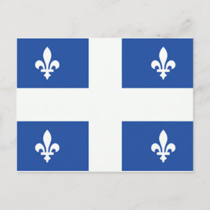 Quebec Flag Briefkaart