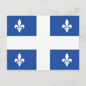 Quebec Flag Briefkaart (Voorkant)