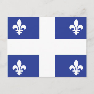 Quebec Flag Briefkaart