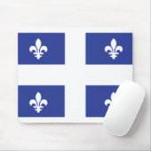 Quebec Flag Muismat (Met muis)