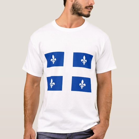 Quebec Flag T-shirt (Voorkant)