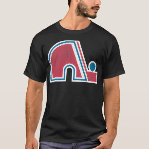 Quebec Hockey Retro Nordiques Distress T-shirt