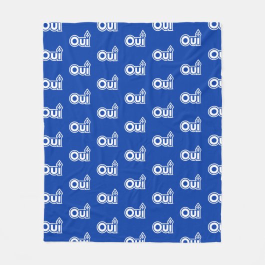 QUEBEC JA FLEECE DEKEN (Voorkant)