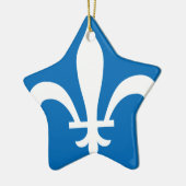 QUEBEC KERAMISCH ORNAMENT (Links)