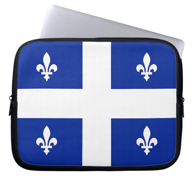 Quebec-laptophoes Laptop Sleeve (Voorkant)