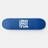 Québec Libre Skateboard (Horizontaal)