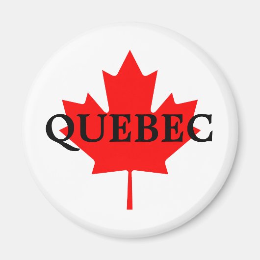 QUEBEC MAGNEET (Voorkant)