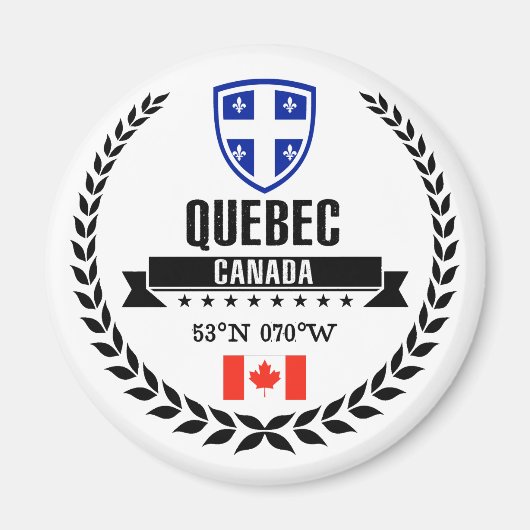 Quebec Magneet (Voorkant)