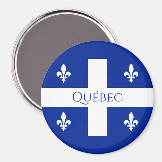quebec magnet magneet (Voorkant / Achterkant)