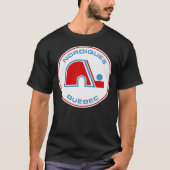 Quebec Nordiques [ Verstoord] Classic T-Sh T-shirt (Voorkant)