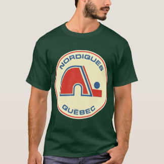 Quebec Nordiques Vintage Geschaafd Cadeau T-shirt
