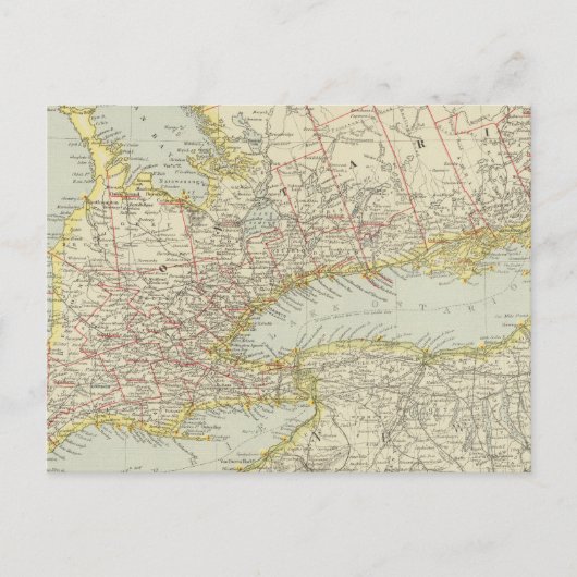 Quebec, Ontario, Canada Briefkaart (Voorkant)