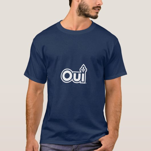 QUEBEC OUI T-SHIRT (Voorkant)
