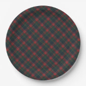 Quebec  Provincial Tartan  Papieren Bordje (Voorkant)