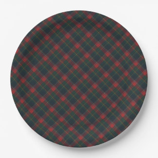 Quebec  Provincial Tartan  Papieren Bordje
