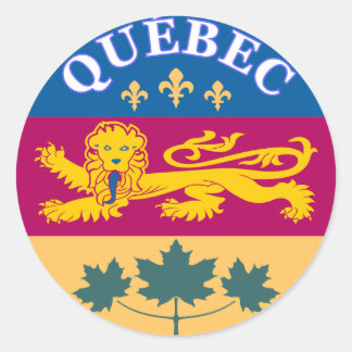 Quebec, provincie La Belle Ronde Sticker