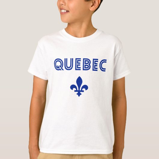 Quebec Retro T-shirt (Voorkant)