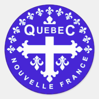 Quebec Ronde Sticker