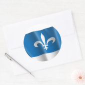 QUEBEC RONDE STICKER (Envelop)