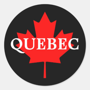 QUEBEC RONDE STICKER