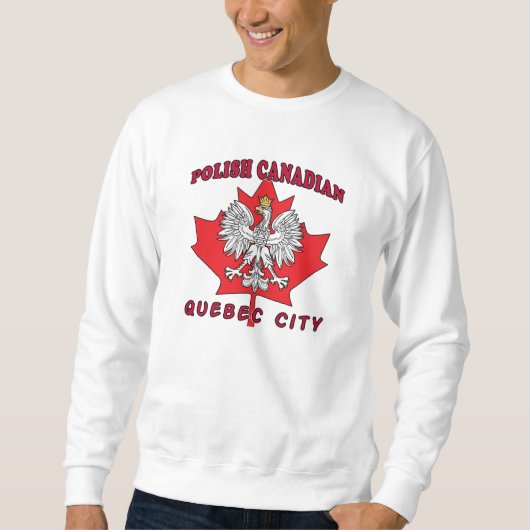 Quebec Stad Pools Canadees Leaf Trui (Voorkant)