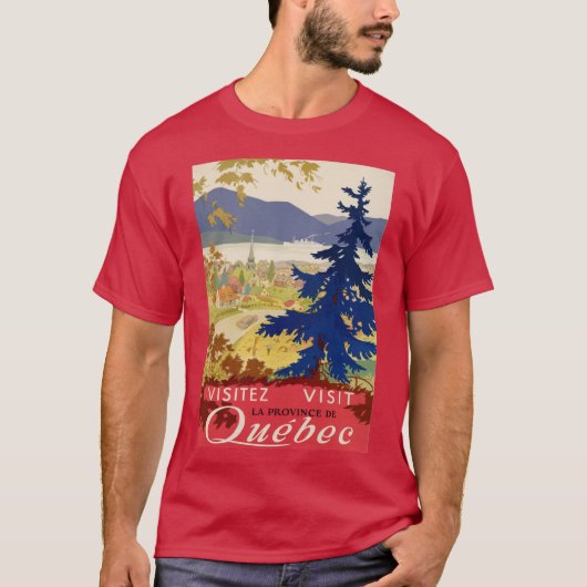 QUEBEC T-SHIRT (Voorkant)