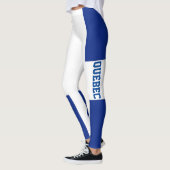 Quebec-vlag en -tekst - Drapeau Québec et Texte Leggings (Links)